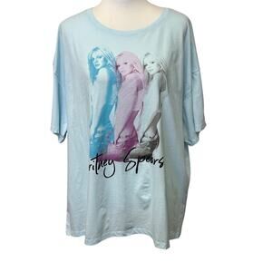 NWT Women's XXL Britney Spears 100% Cotton Tee Shirt